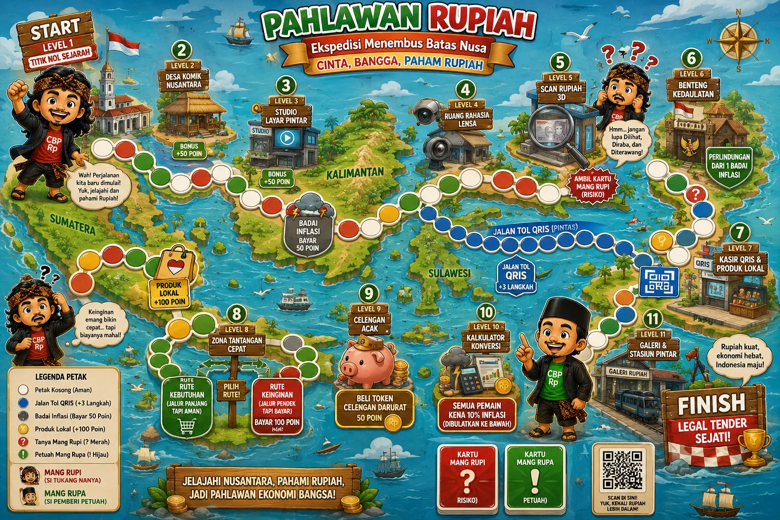 Papan Ekspedisi Pahlawan Rupiah